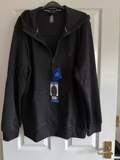 Spyder ProW B Zip Through Hoodie Brand New Size Large Black