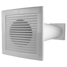 Bathroom Wall Fan Kit 100mm