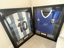 Leo Messi & Diego Maradona