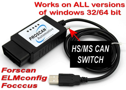 Forscan elm 327 - elm, modified
