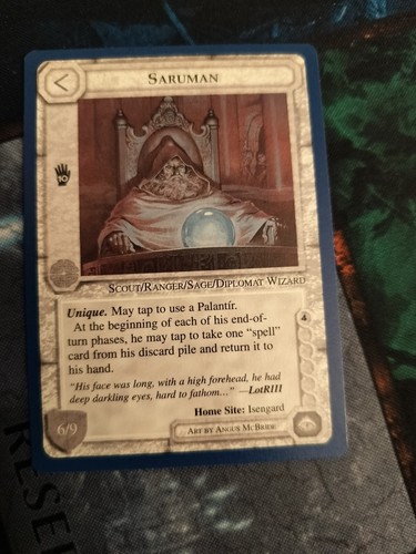 Middle earth ccg tcg saruman - ccg,
