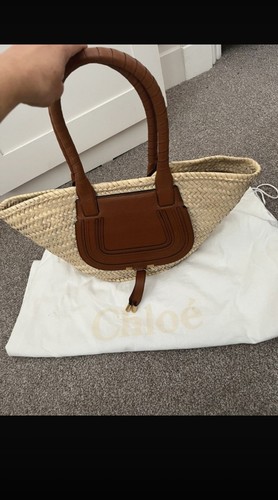 Chloe marcie tote basket bag - marcie,