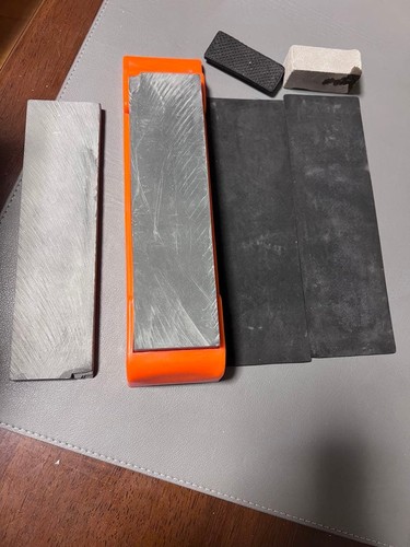 Sharpening stone set natural - set:,