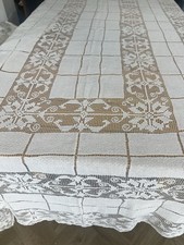 Vintage Handmade filet lace