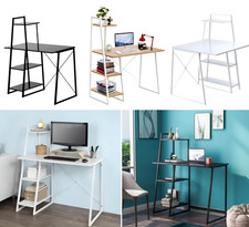 Computer Desk Laptop Pc Study Table Home Office Desk Furniture Shelf Workstation