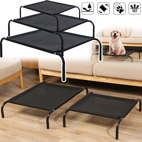 Pet elevated bed dog cat - bed,