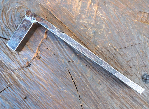 Flat edge blacksmith forming - flat, "forming"