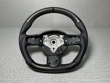 Mini R53 Black Perforated Leather & Genuine Carbon Fiber Steering wheel