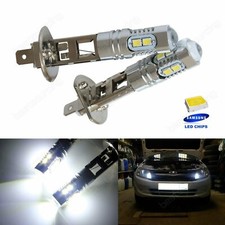 2pcs H1 Xenon White  10 SMD