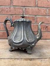 Antique Art Deco Silver Plated? Tea Pot