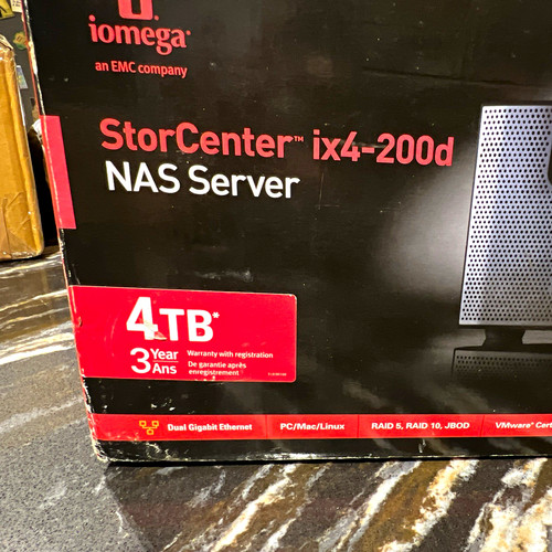 Iomega storcenter ix4 - ix4-200d, nas
