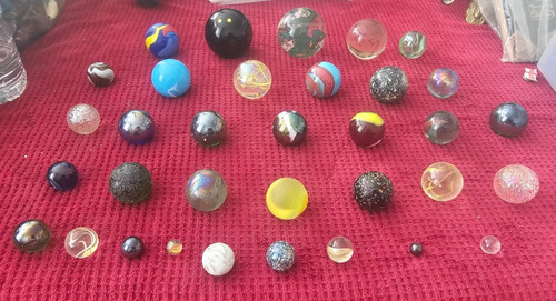 Mixed vintage decorative glass - decorative,