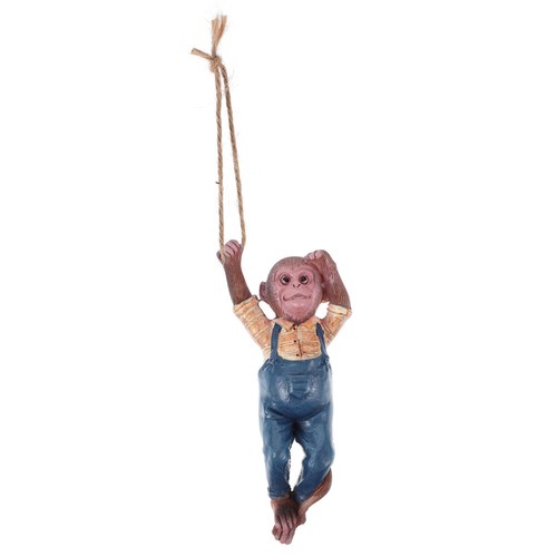 Yard monkey statue - statue, ornament