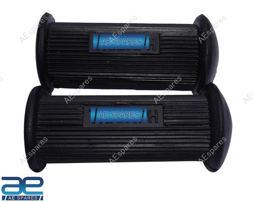 Footrest rubber set - footrest,