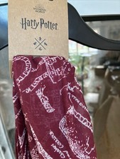 Harry Potter: Marauders Map Scarf BNWT from Warner Bros Studio Tour, London