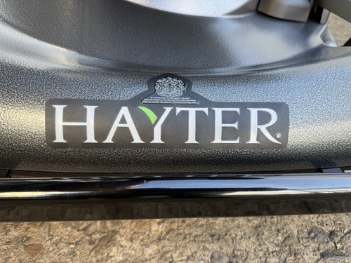Hayter harrier new style front - hayter,