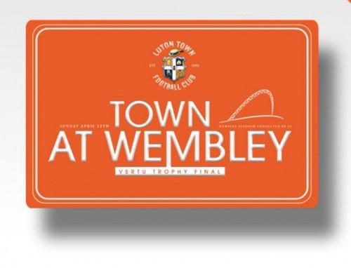 Luton town football club pin - town,