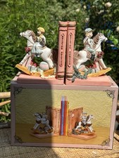 Vintage Rocking Horse Bookends