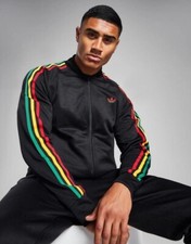 Adidas Originals RASTA Track Top JACKET Jamaica Mens