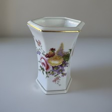 Small Hexagonal Vase By Royal