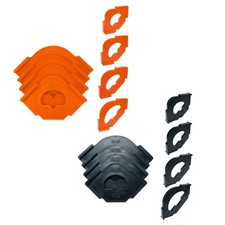 4Pcs Woodworking Router Templates Radius Jigs for Accurate Corner Rounding