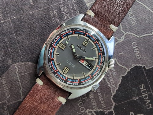 Vintage felca worldtime steel - worldtime,
