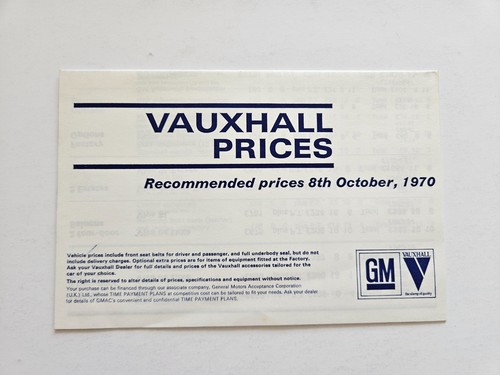 Vauxhall viva vx4 - vx4/90, ventora