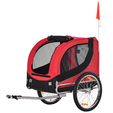 Pawhut Dog Bike Trailer Pet