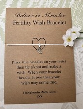 Fertility Wish Bracelet/