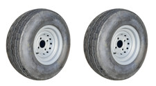 2 X TRAILER WHEELS AND TYRES