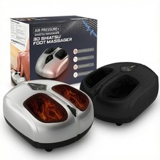 Shiatsu Foot Massager Machine with Heat,Deep Kneading Compression Remote Control