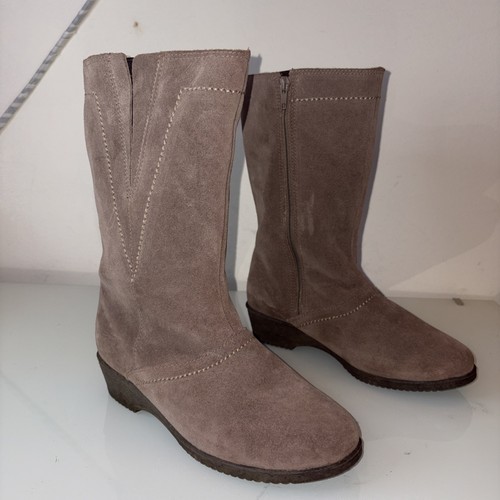 Draper real suede - wide, fit