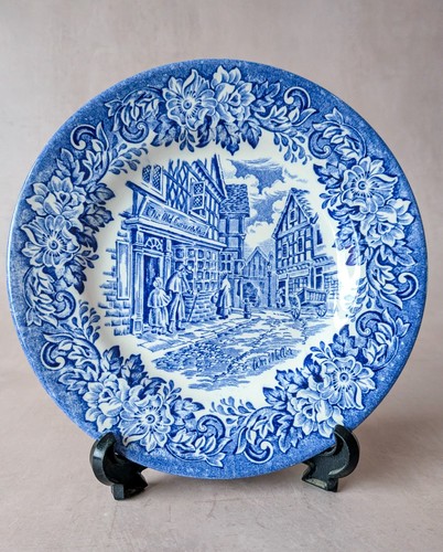 Vintage blue white - blue, ironstone