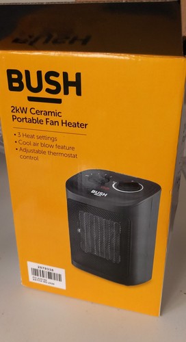 Bush 2kw ptc - 2kw, oscillating