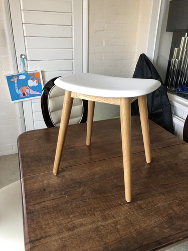 Stylish muuto fiber - low, stool