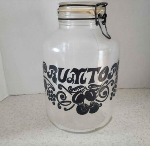 Vintage large rumtopf - vintage, german