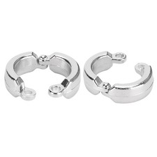 Hot (7) Bird Foot Rings 10Pcs Parrots Metal Leg Ring Opening Clip