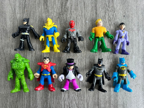 Imaginext figure bundle - imaginext, dc