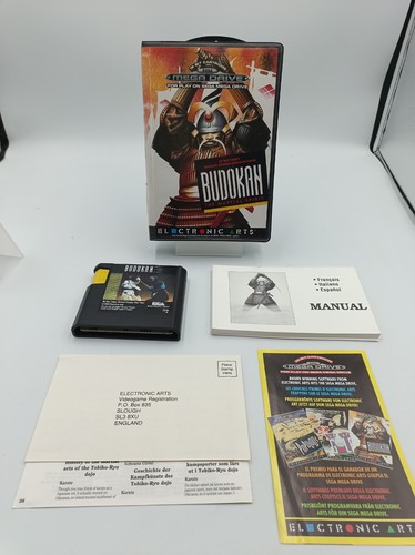 Sega mega drive game - sega, budokah