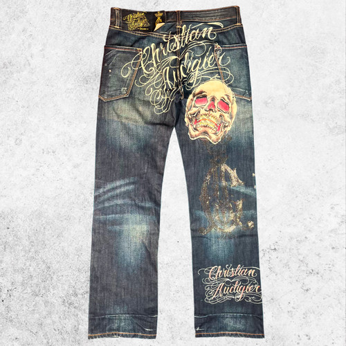 Christian audigier jeans skull - jeans,