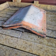 2no Reclaimed Clay Valley Roof Tiles | 16" x 14.5"
