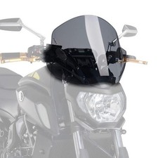 Puig Stream Screen Windshield Deflector Dark Smoke Kawasaki Z 800 E 2013 - 2016