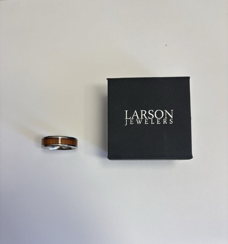 Titanium wood inlay - titanium, size