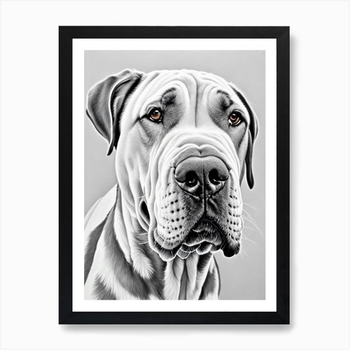 Neapolitan mastiff pencil - neapolitan,