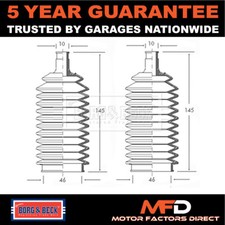Fits MG MGB 1.8 2.3 3.5 Steering Rack Boot Set Front Borg & Beck