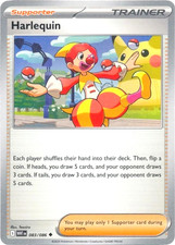 Harlequin 083/086 White Flare WHT - Pokemon Card - NM