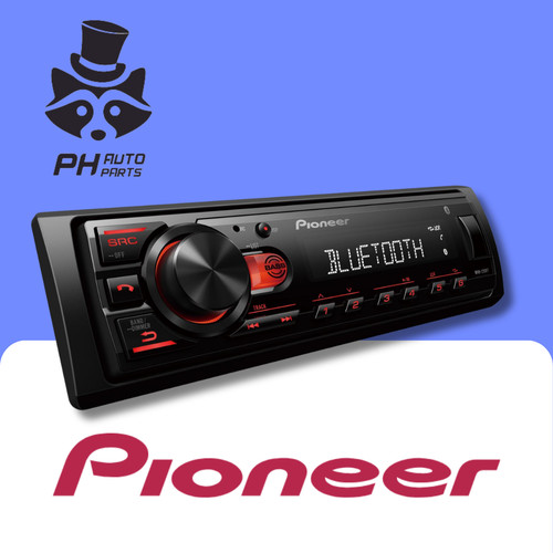 Pioneer mvh 230bt single din - mvh-230bt,