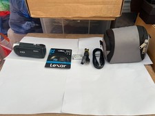 Sony Handycam HDR-CX240E Full HD Camcorder w battery, case, memory card - Used