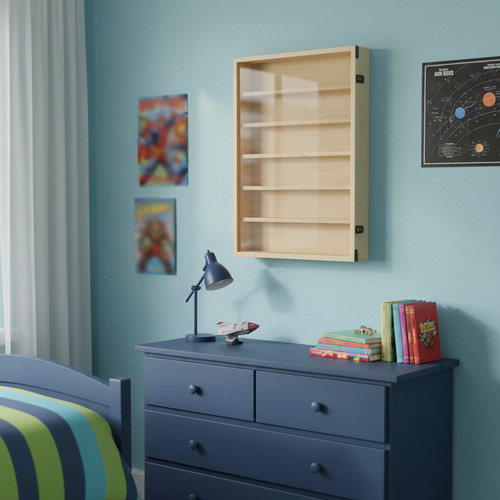 Tier wooden display - display, case