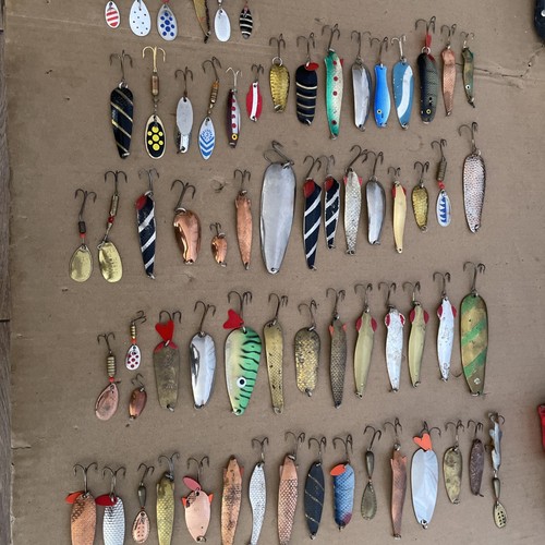Antique vintage fishing lures - fishing,